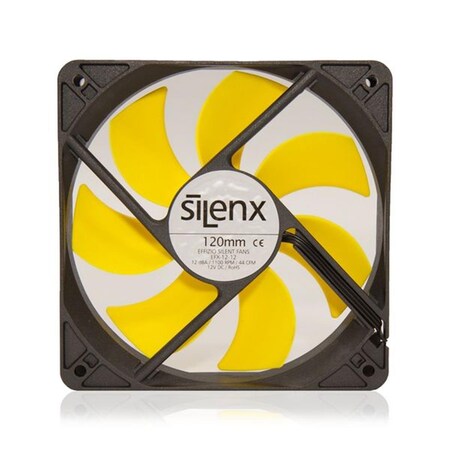 Silenx 120 mm. 12DBA Fluid Dynamic Bearing Fan SI459871